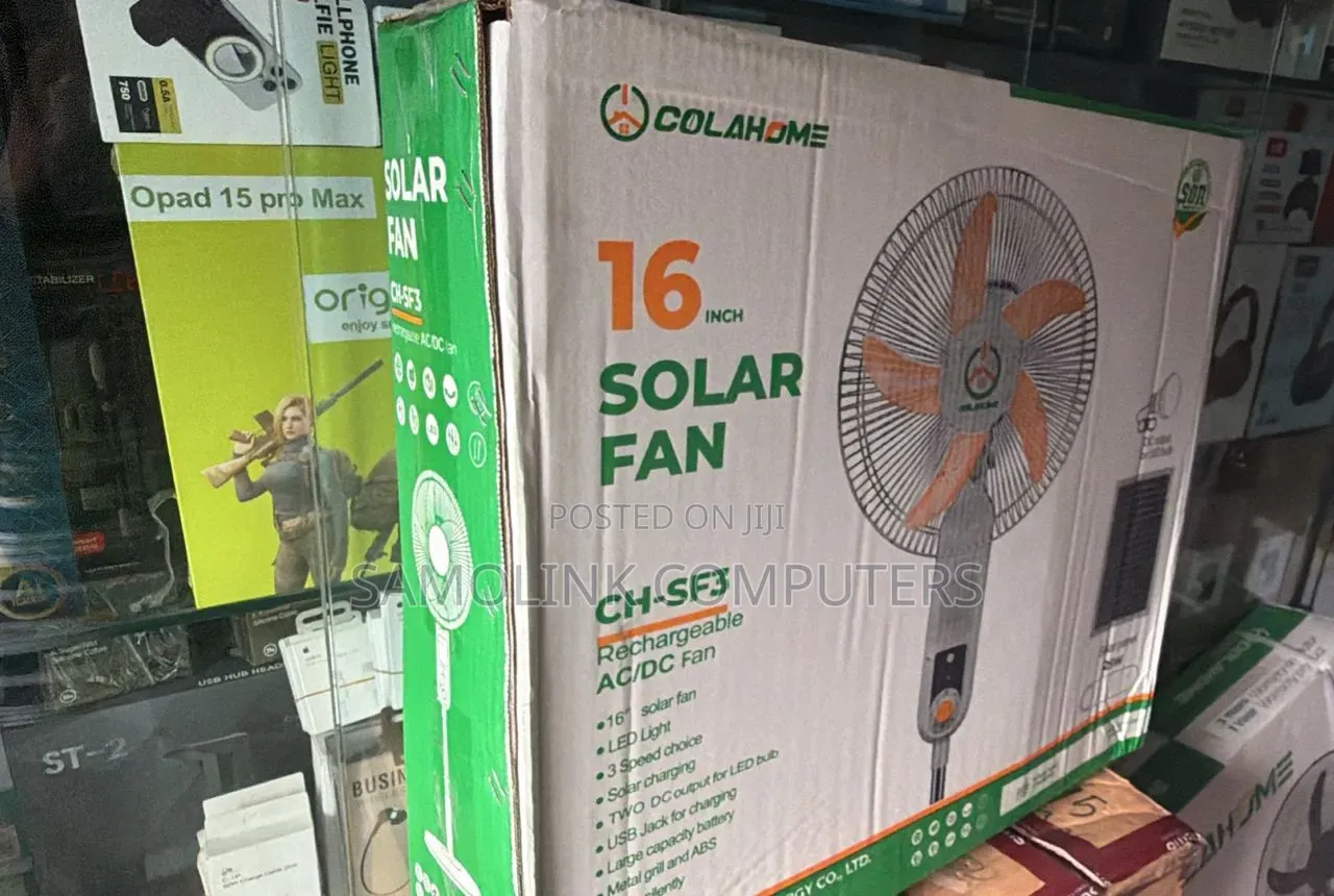 COLAHOME 16" Rechargeable Fan