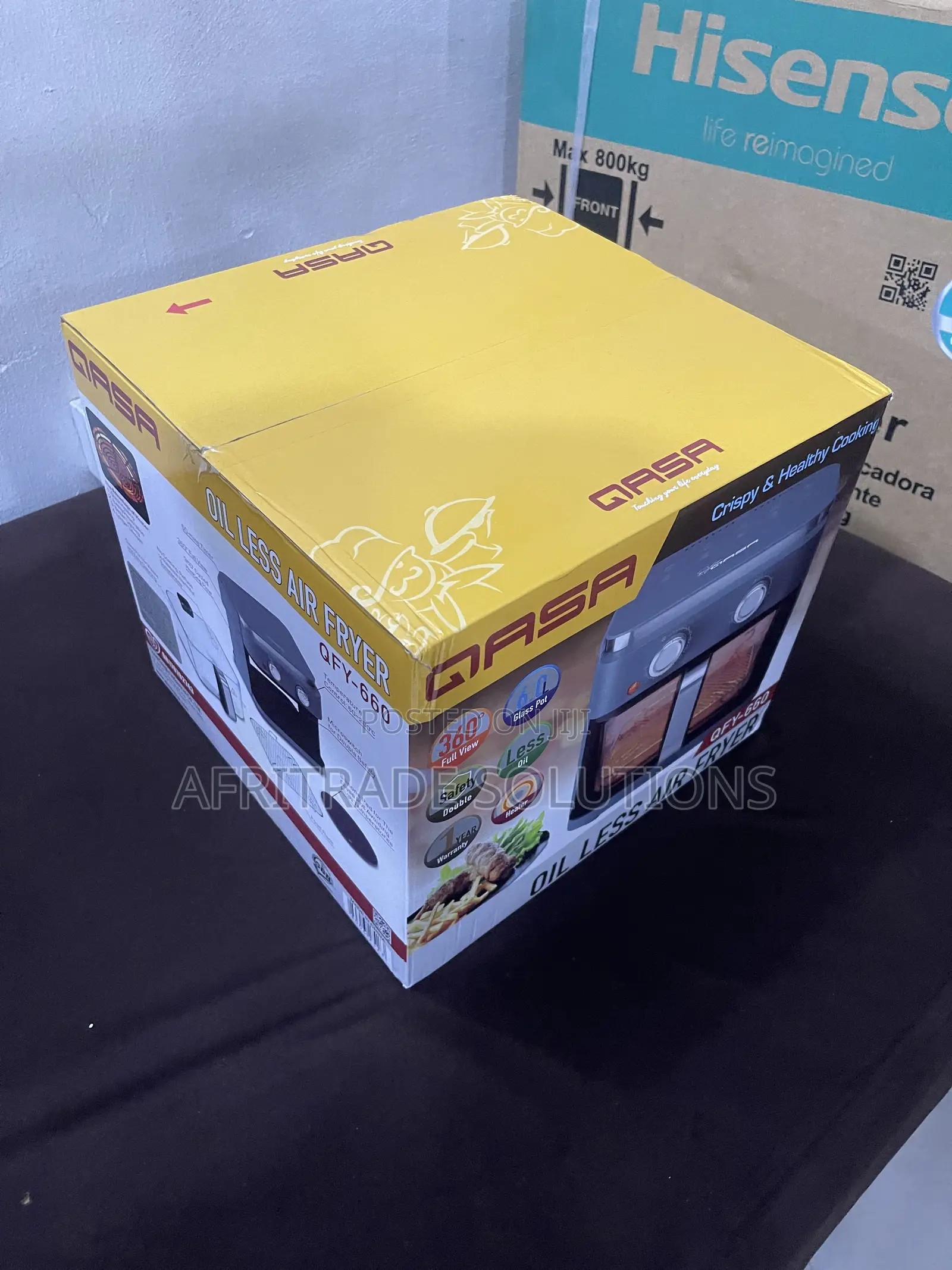 Qasa 6L Air Fryer – Delicious Results With Less Oil