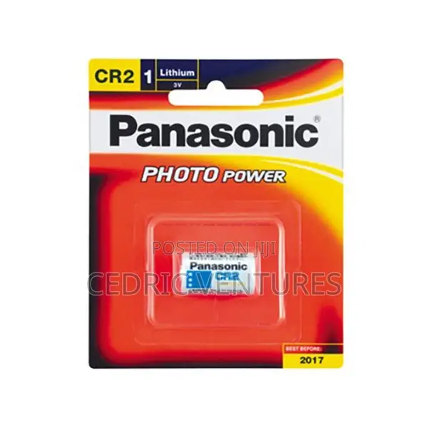 Panasonic CR2 Lithium 3.0 Volt Camera Battery
