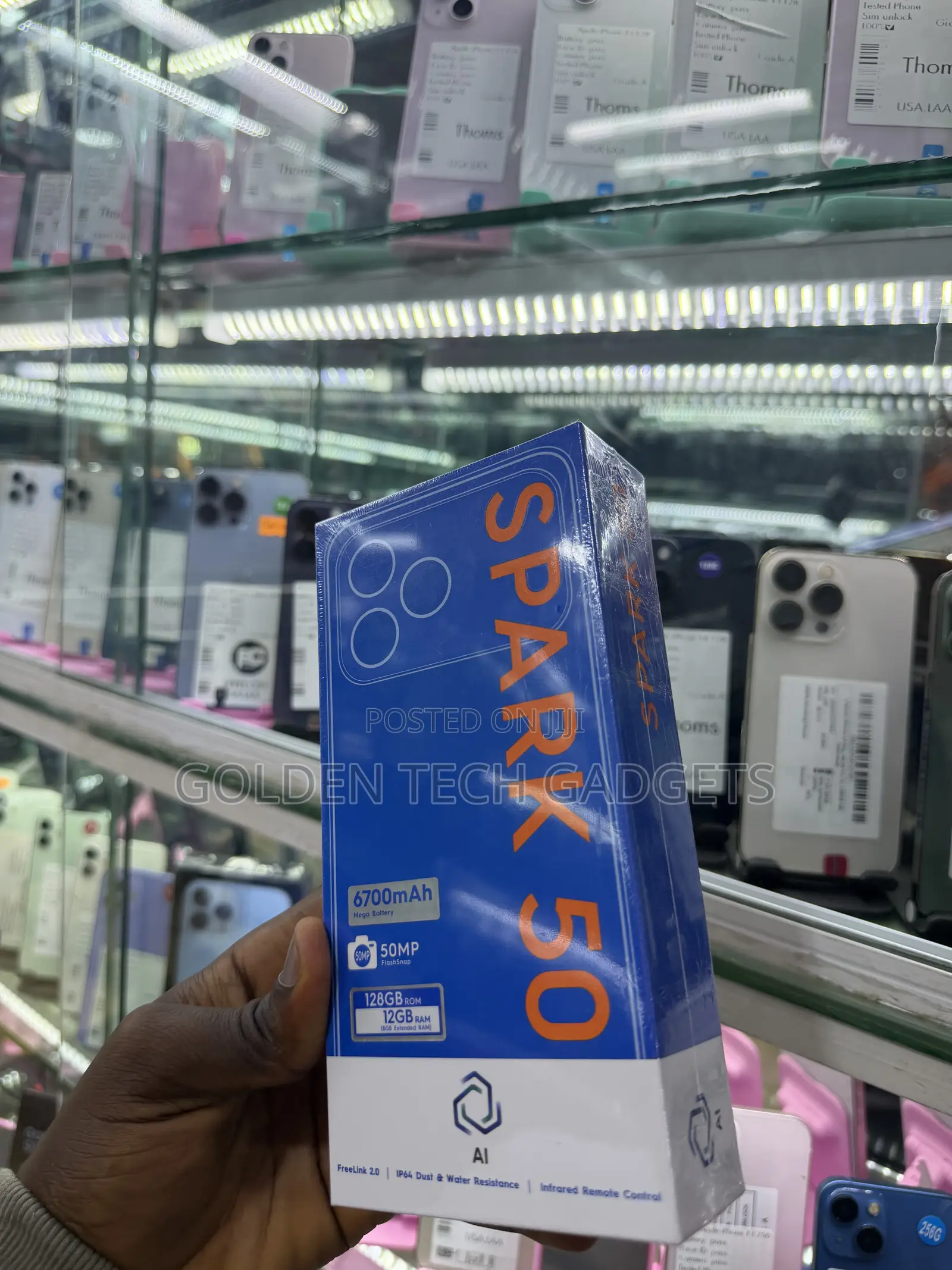 New Tecno Spark 50 128 GB