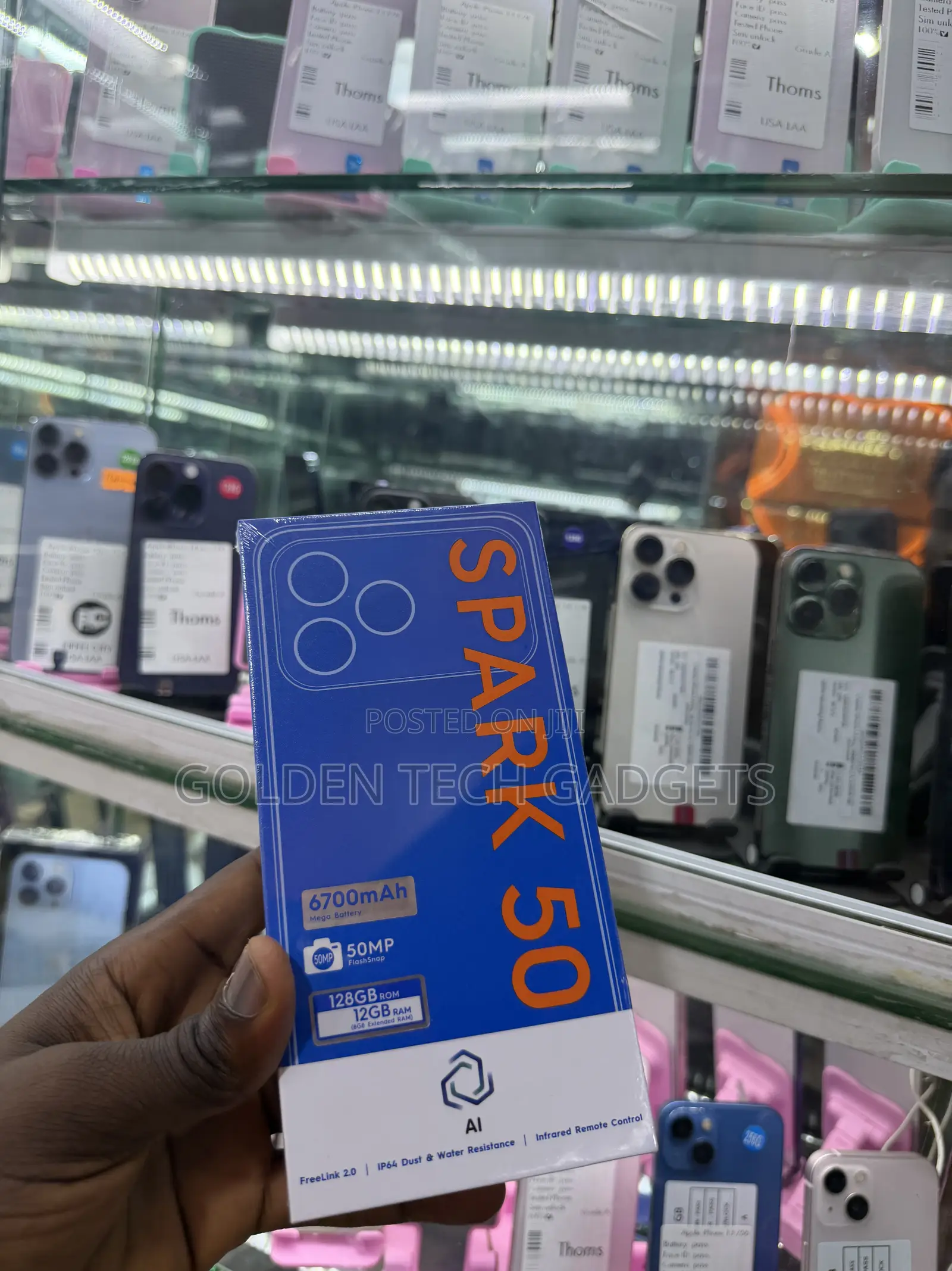 New Tecno Spark 50 128 GB