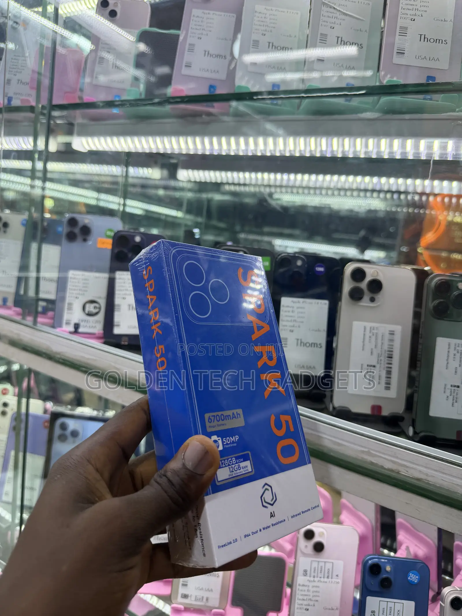 New Tecno Spark 50 128 GB