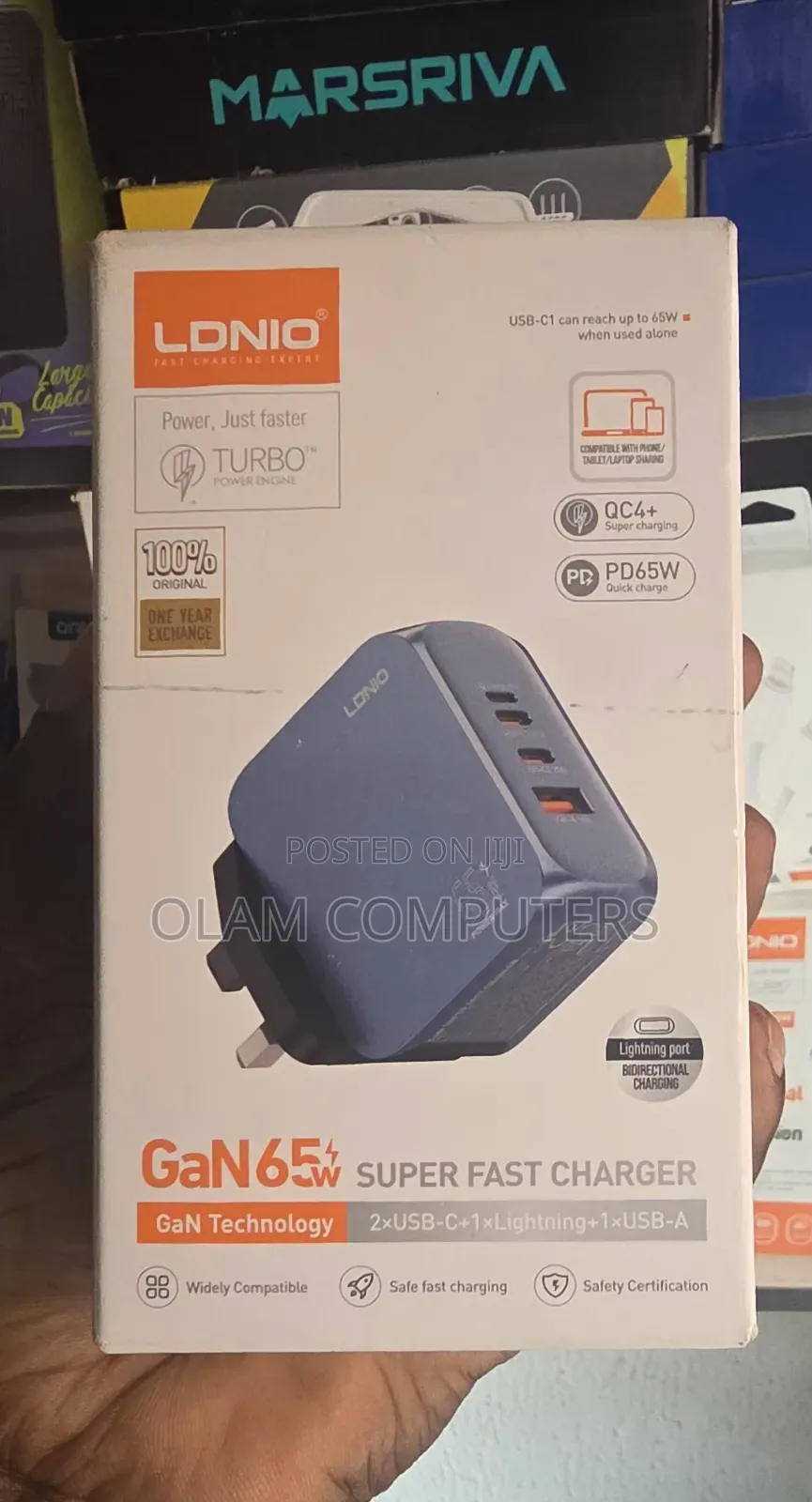 Ldnio Gan65w Super Fast Charger