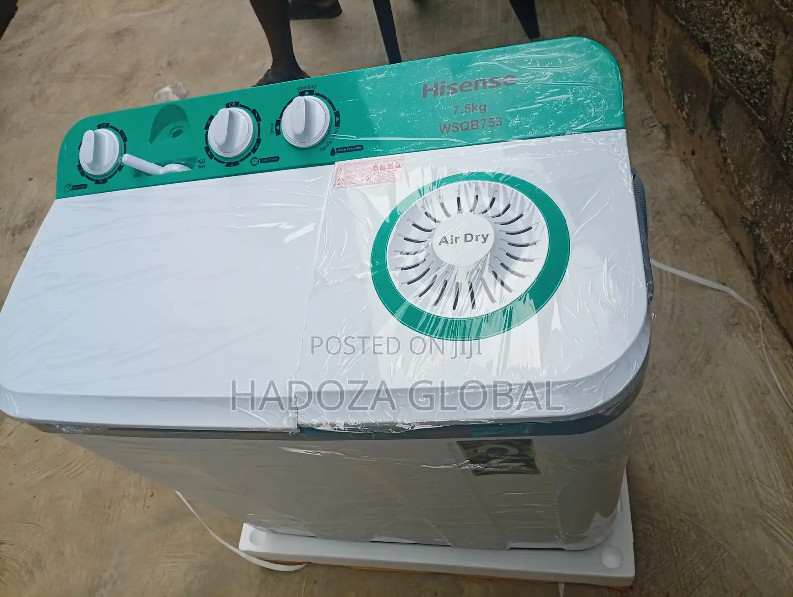 Hisense 7.5kg Washing Machine – Durable Design & Powerful Wash