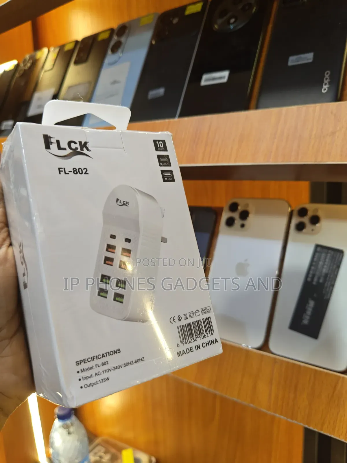 10-Port 125W Fast Charging Desktop Hub