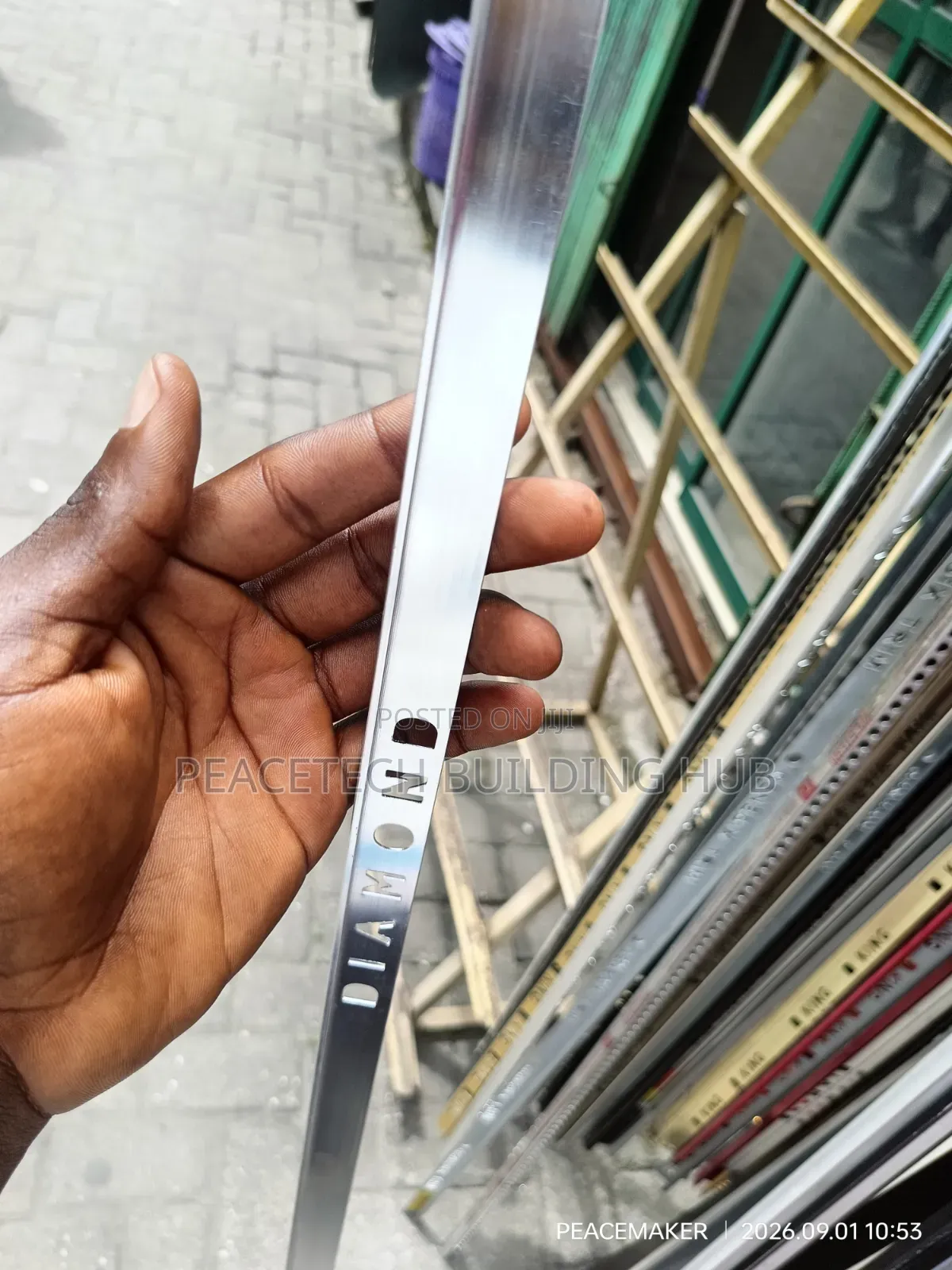Diamond Lshape Trim Profile