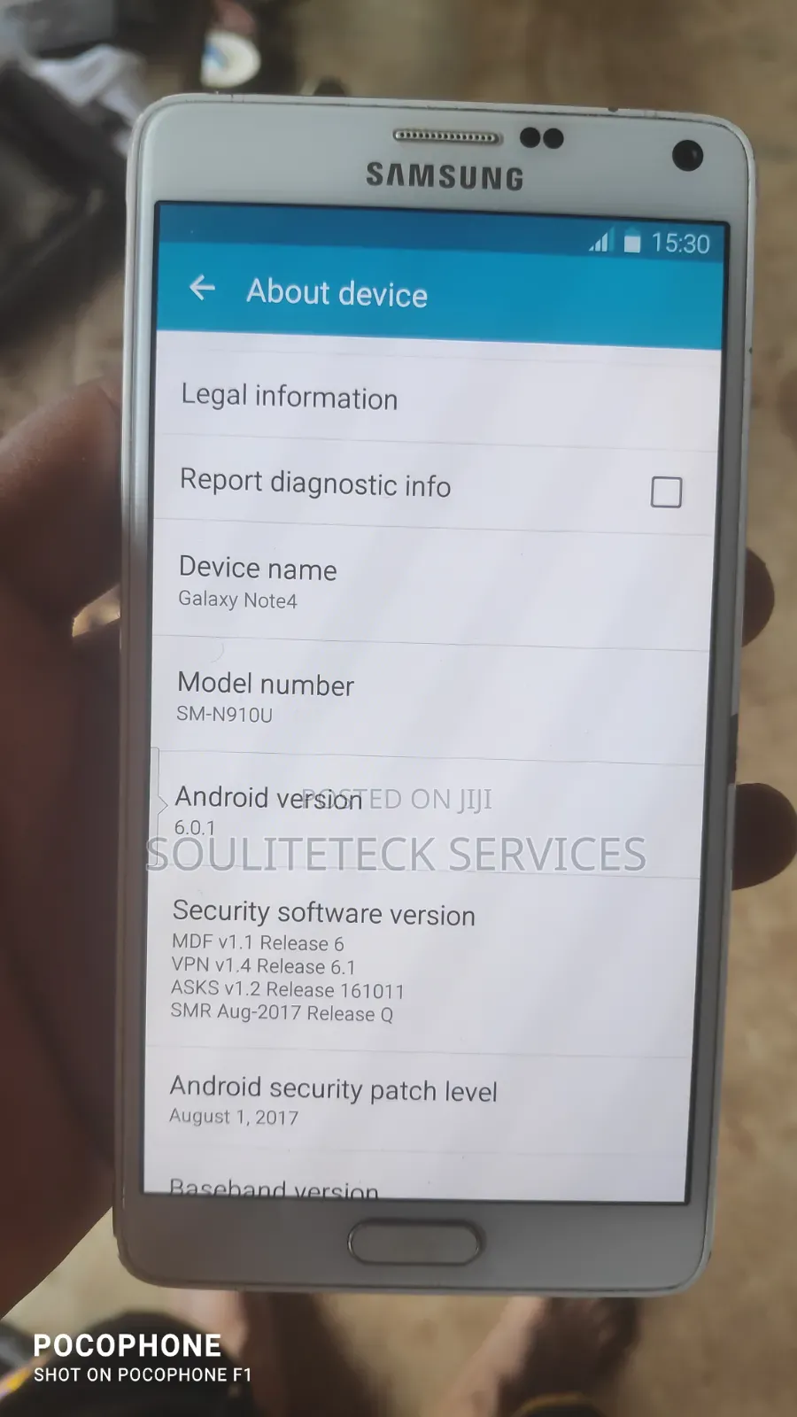 Samsung Galaxy Note 4 32 GB White