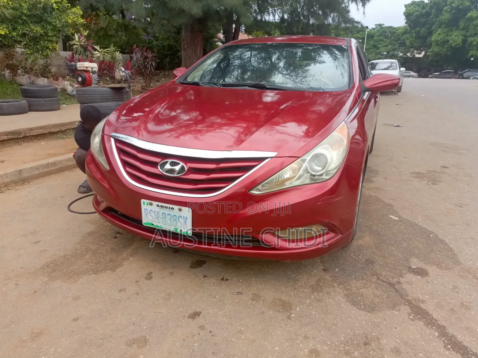 Hyundai Sonata 2013 Red