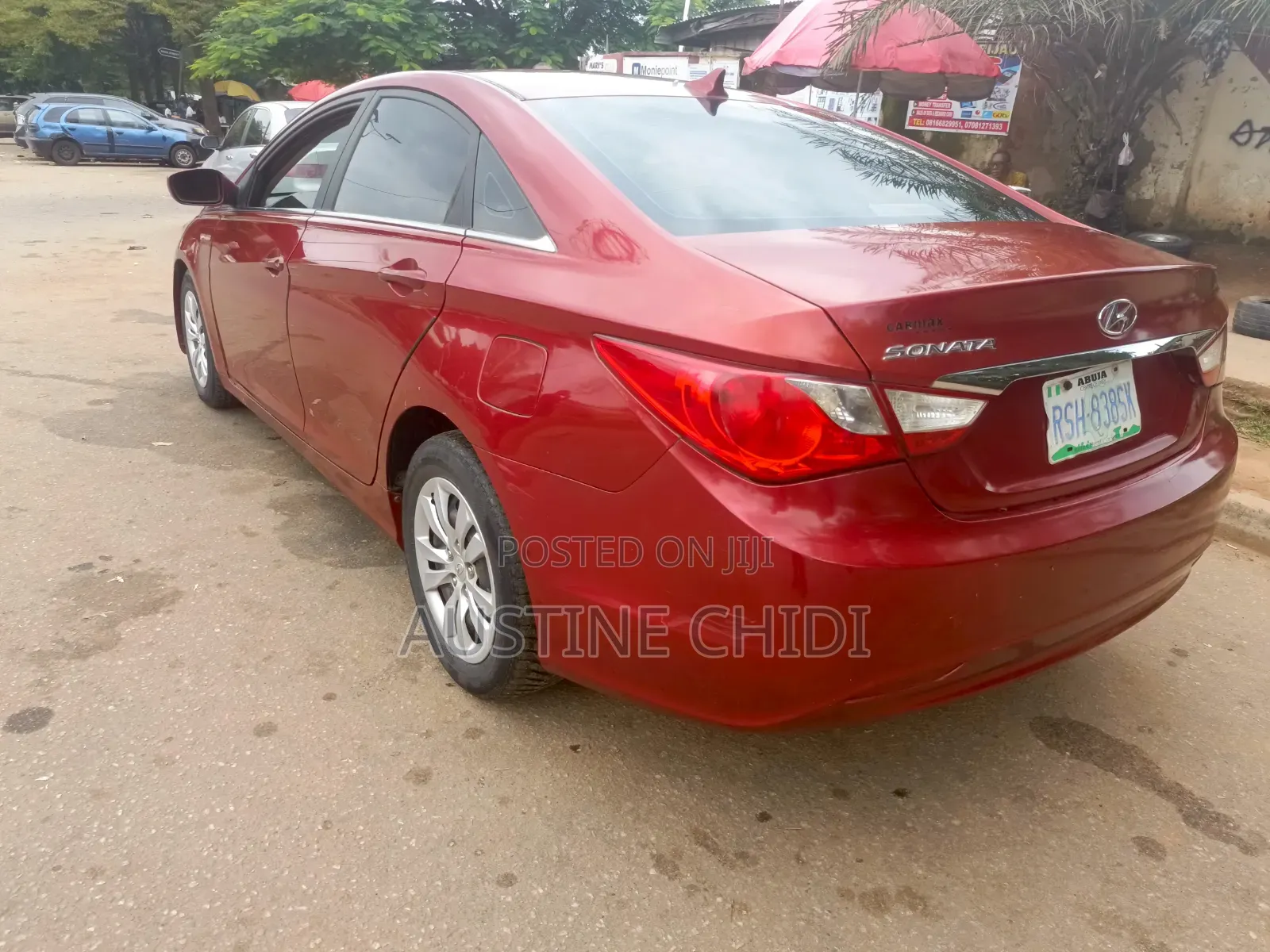 Hyundai Sonata 2013 Red