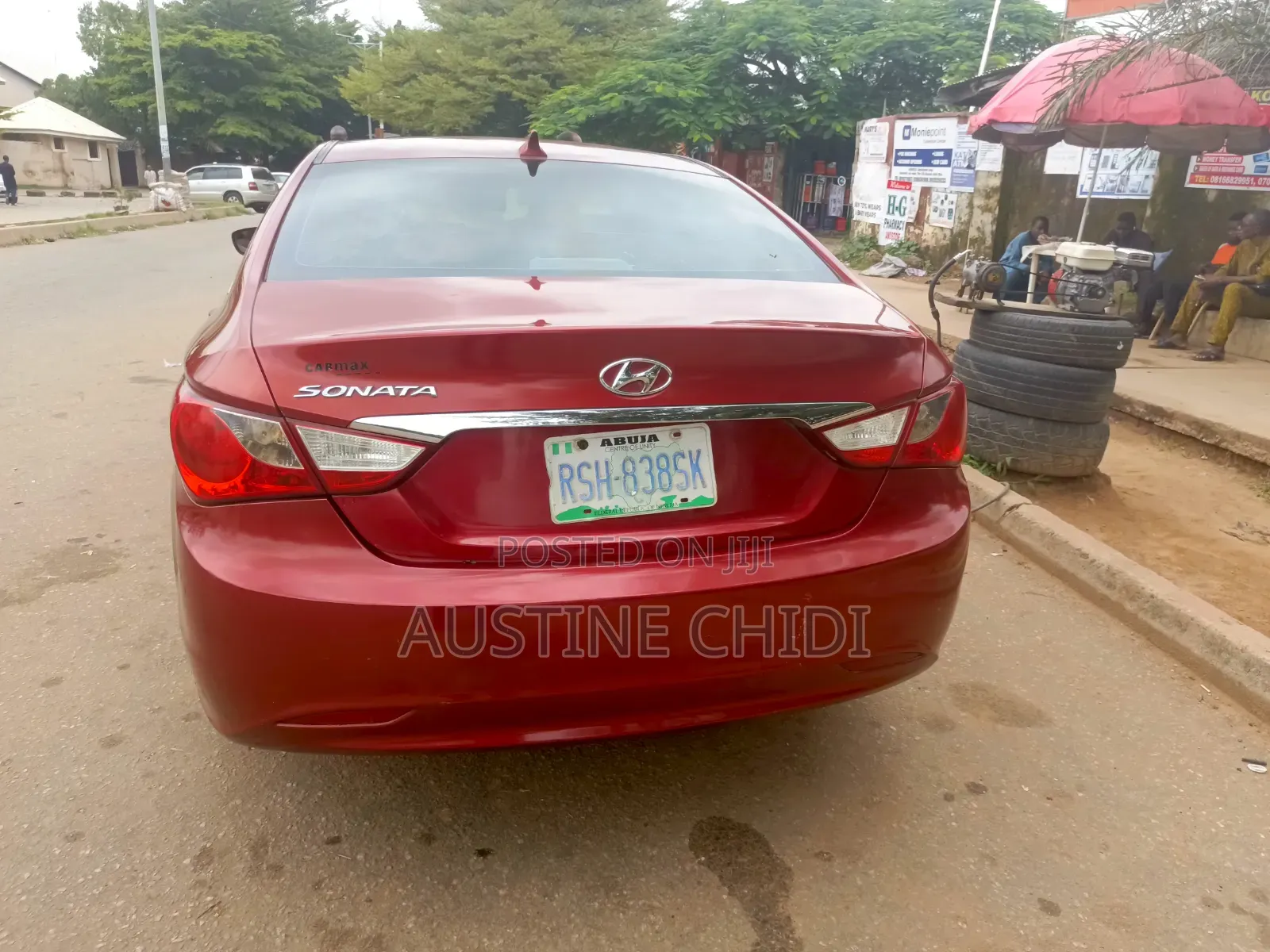 Hyundai Sonata 2013 Red