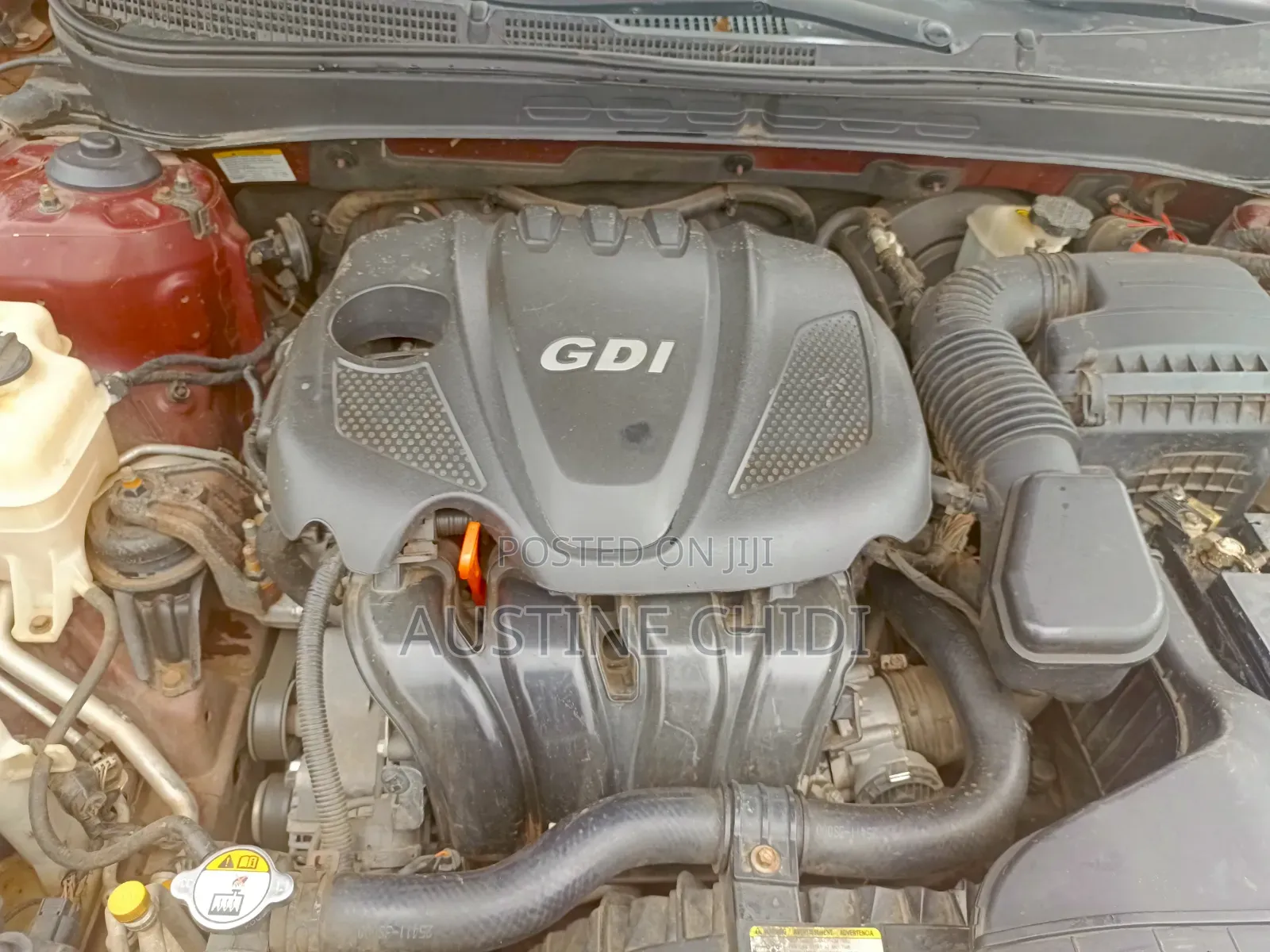 Hyundai Sonata 2013 Red