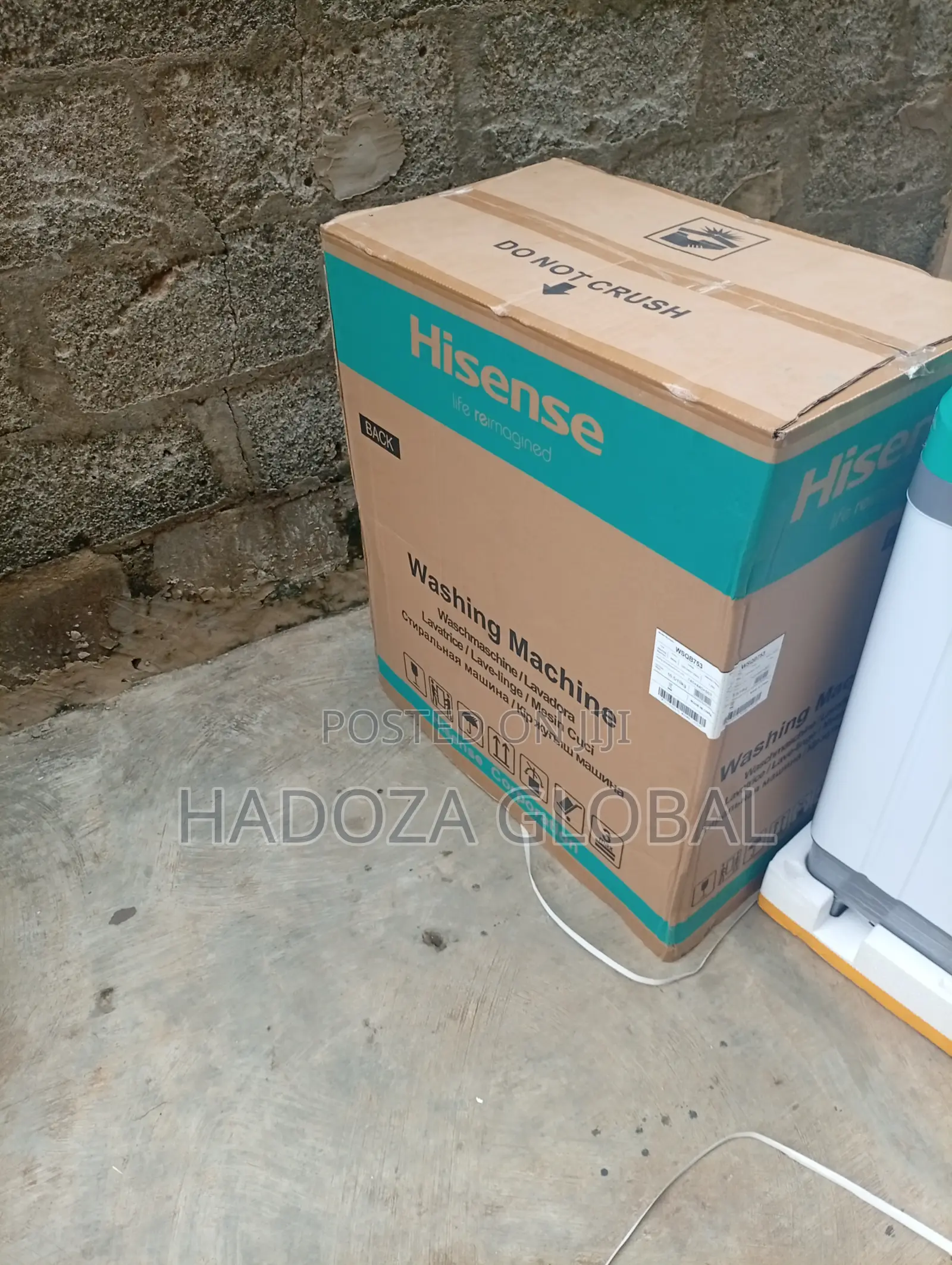 Hisense 7.5kg Washing Machine – Powerful Wash, Easy Operation