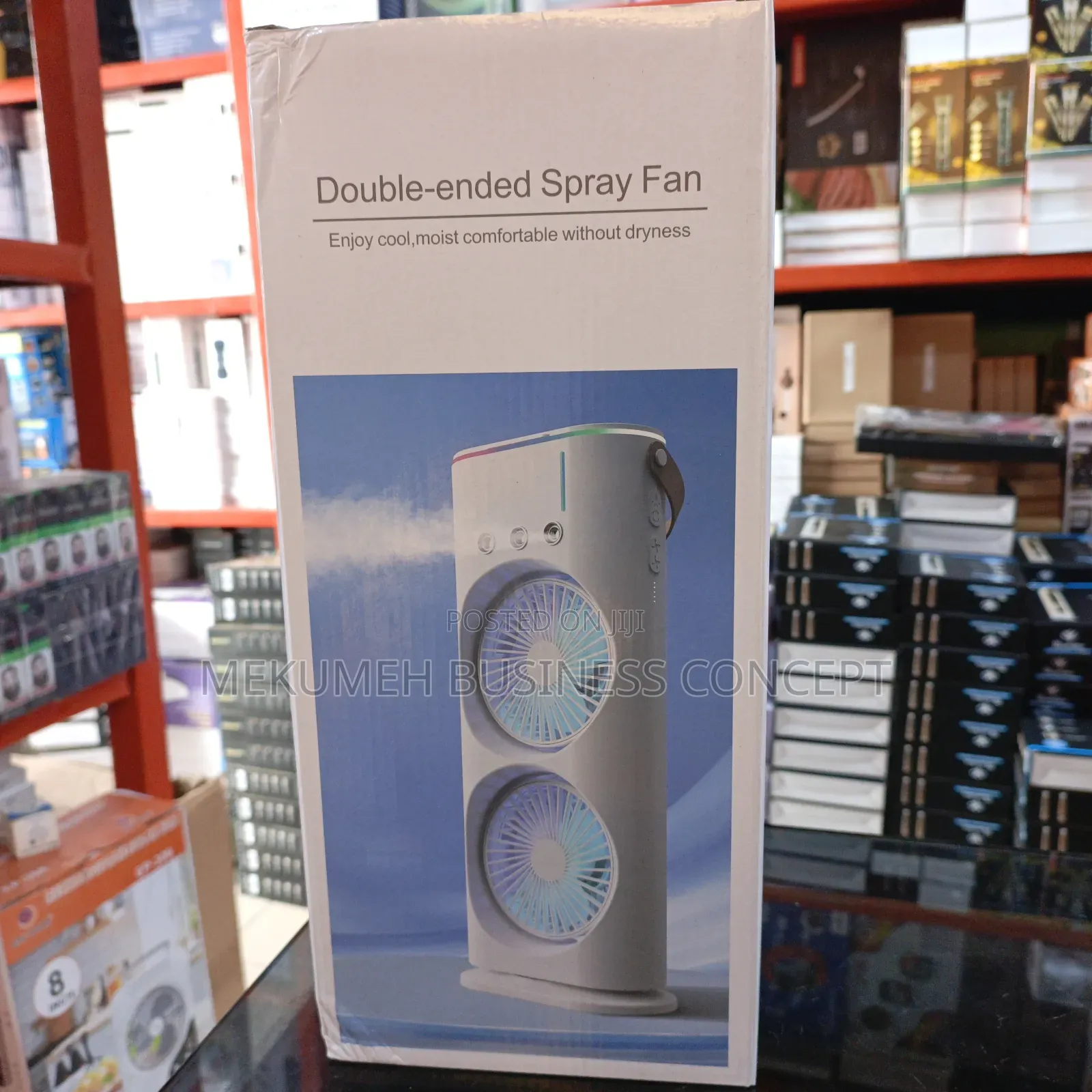 Double Ended Spray Fan