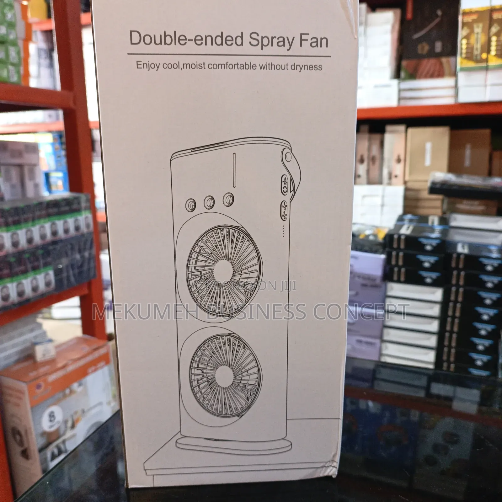 Double Ended Spray Fan