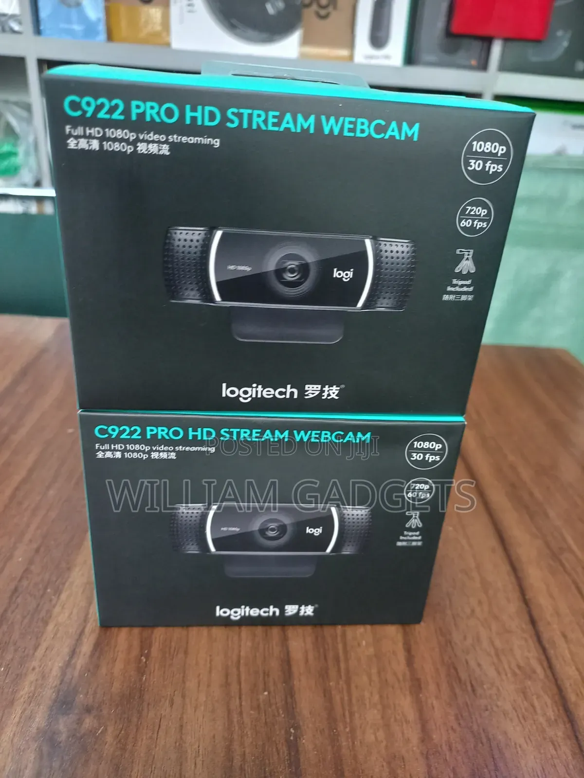 Logitech C922 Hd Stream Webcam