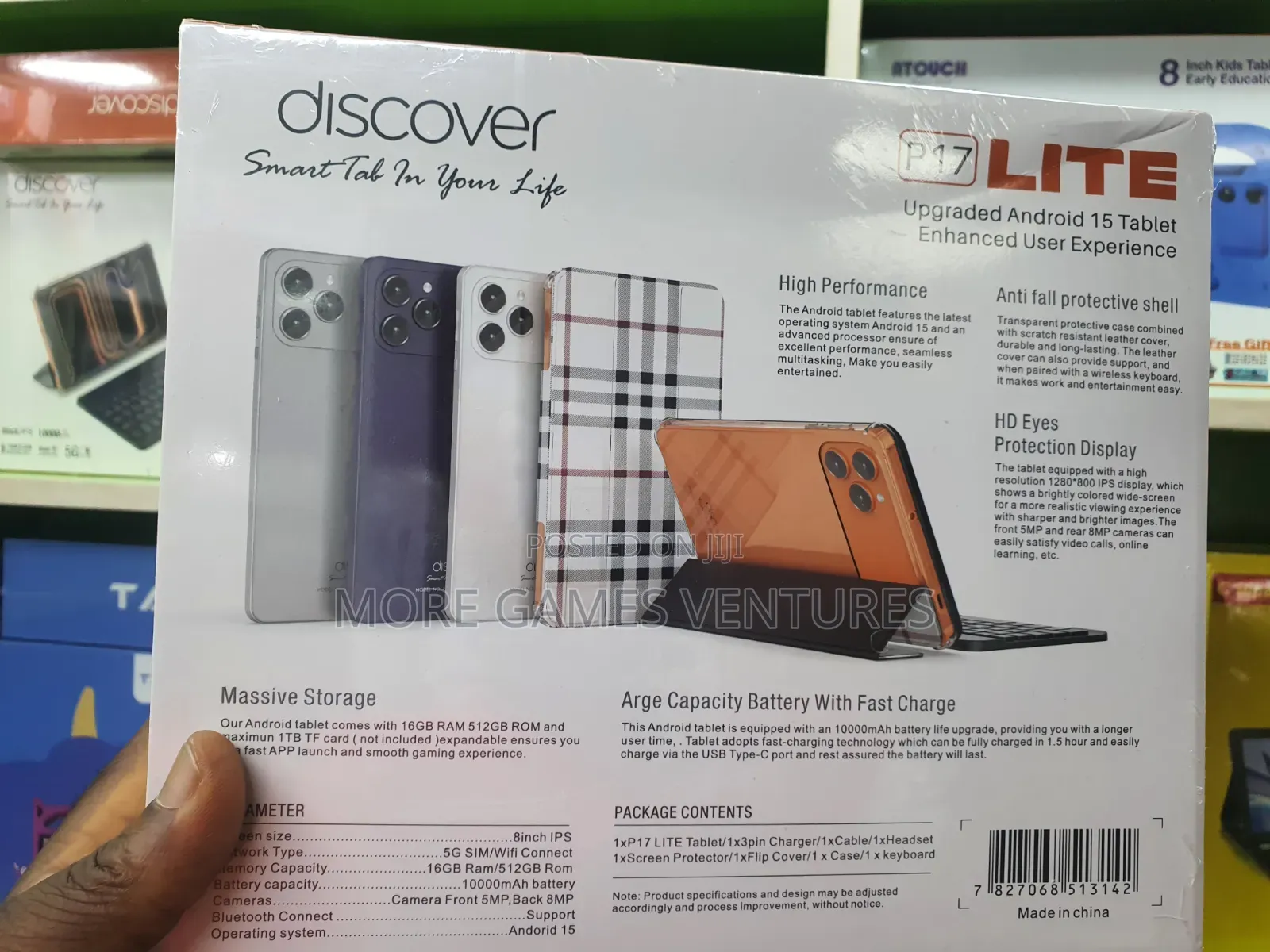 New Discover P15 Pro 512 GB Blue