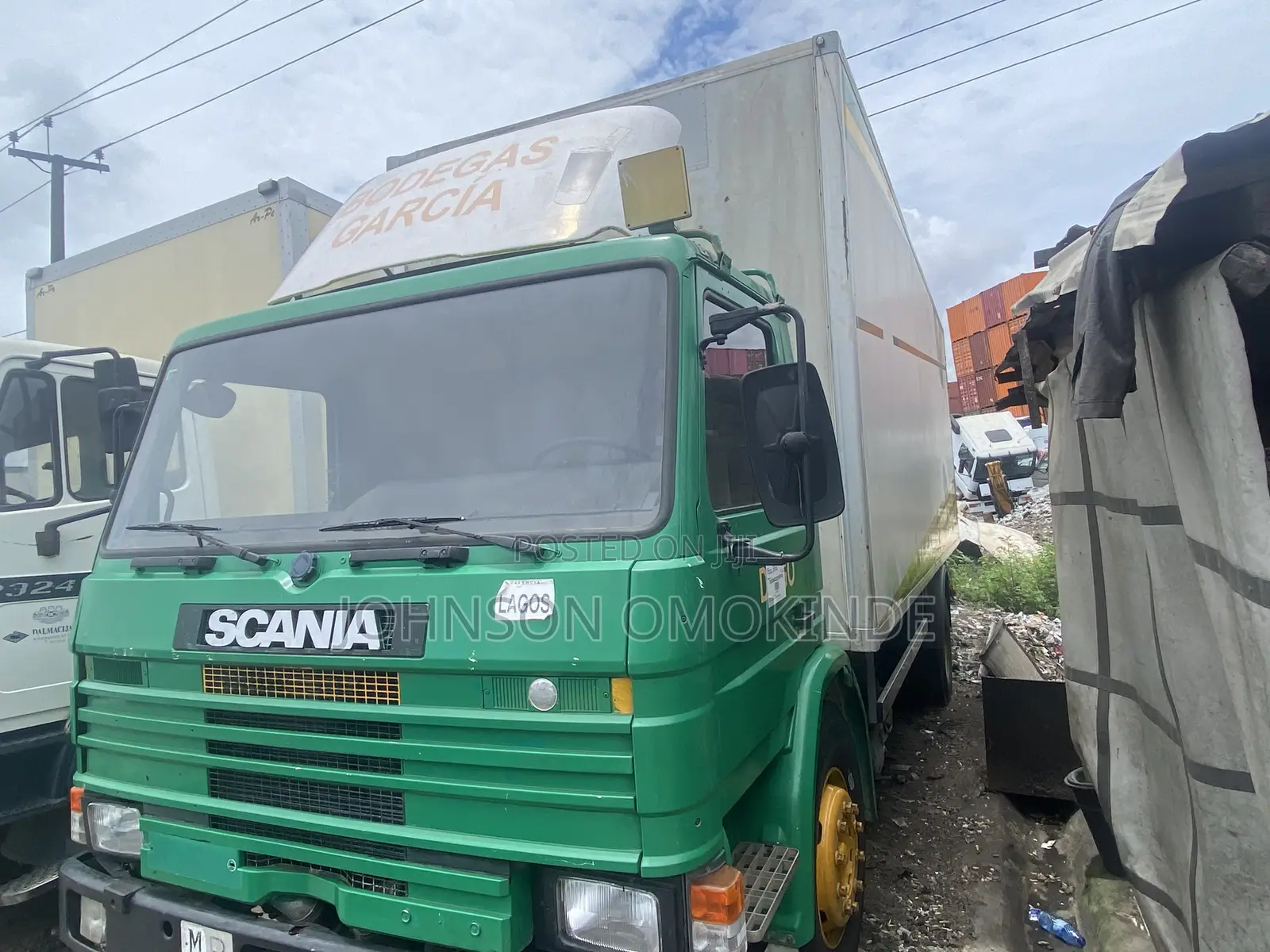 SCANIA 15tons Container Body