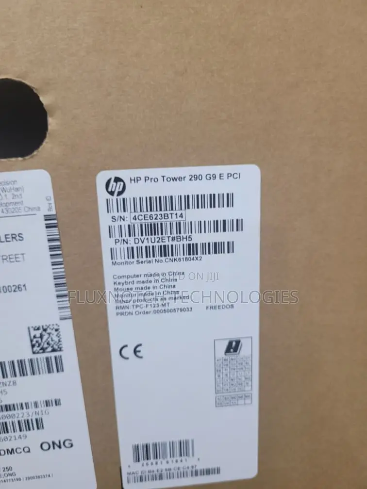 New Desktop Computer HP 290 G9 8GB Intel Core i3 SSD 512GB