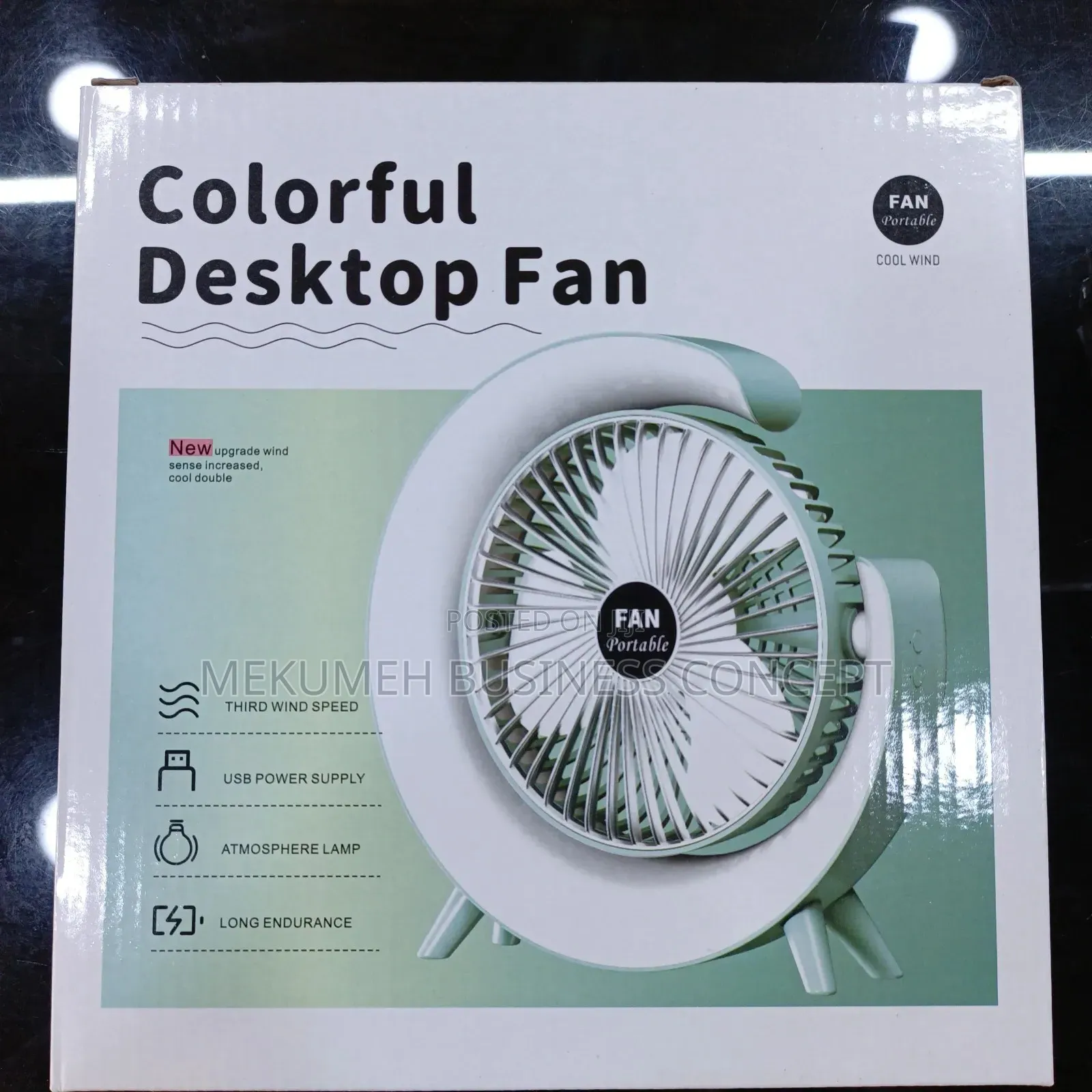 Colorful Desktop Fan