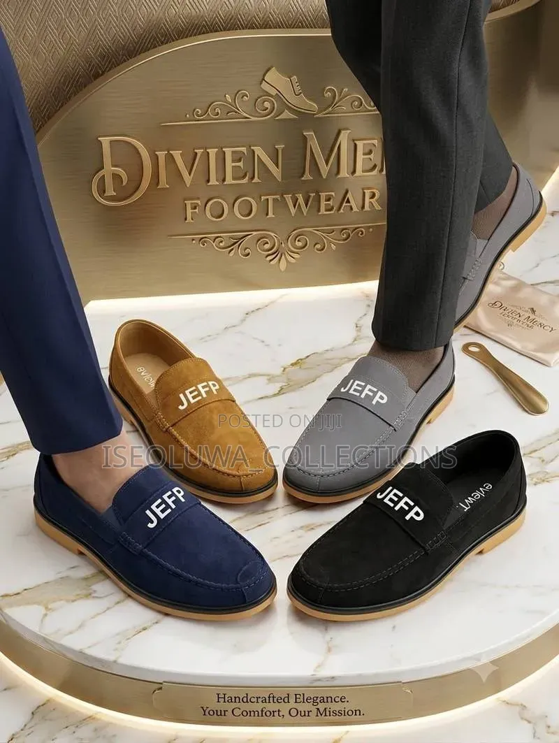 Men’s Premium Suede Slip-on Shoes