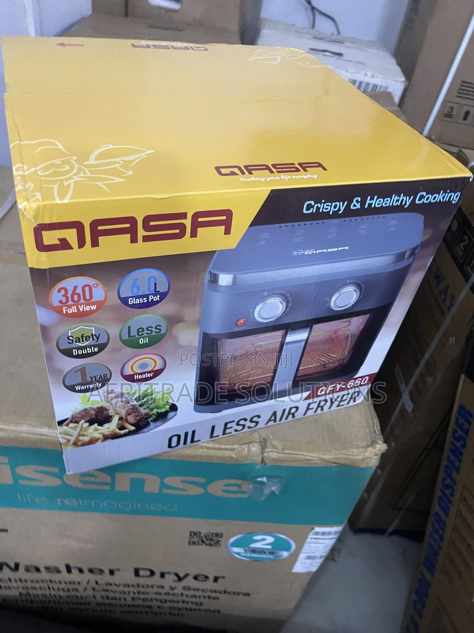 Qasa 6L Air Fryer – Modern Oil-Less Cooking