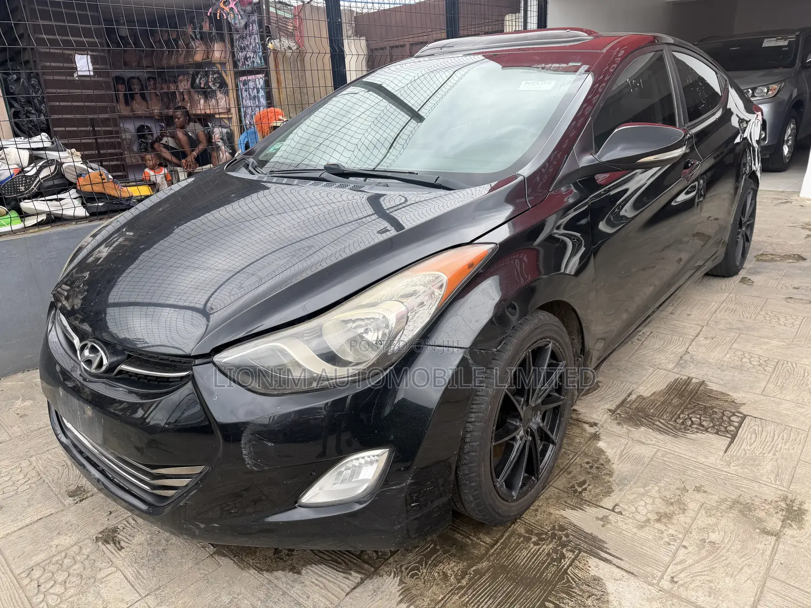 Hyundai Elantra GLS Automatic 2012 Black