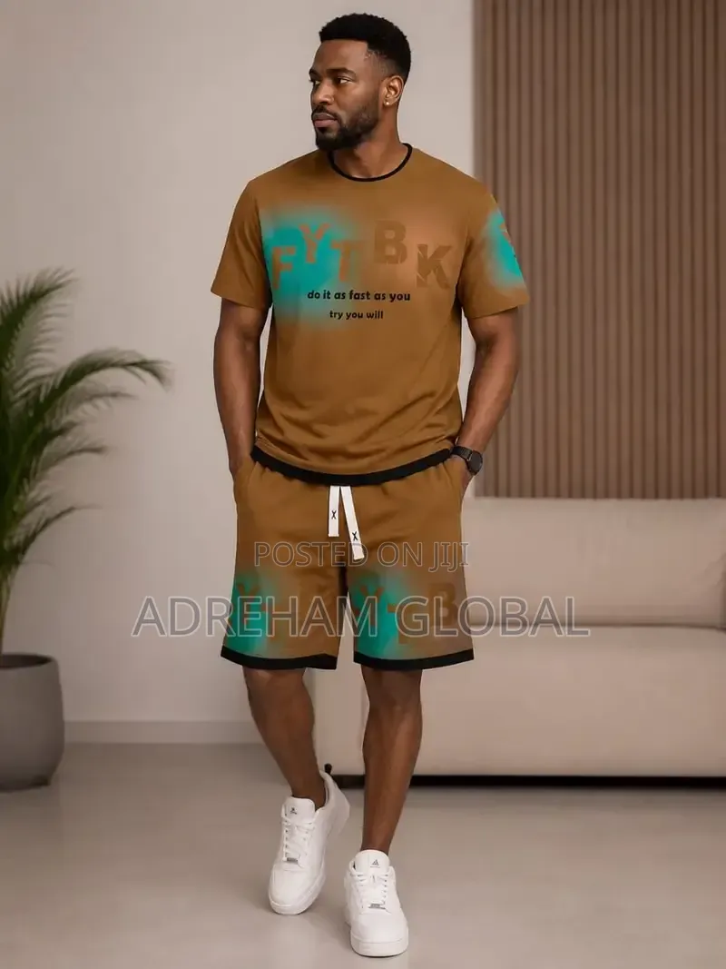 Designer Round Neck Polo and Short