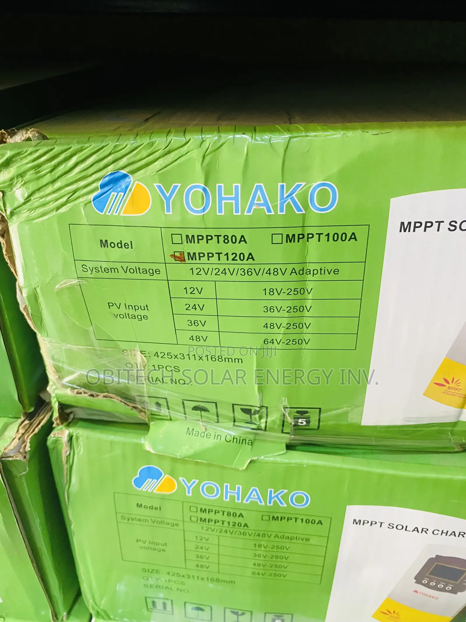 120A Yohako Solar Charge Controller