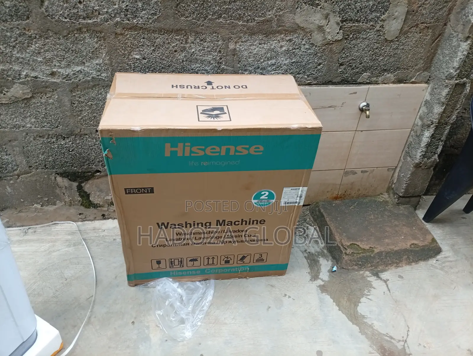 Hisense 7.5kg Washer – Dependable Cleaning for All Your Clothes