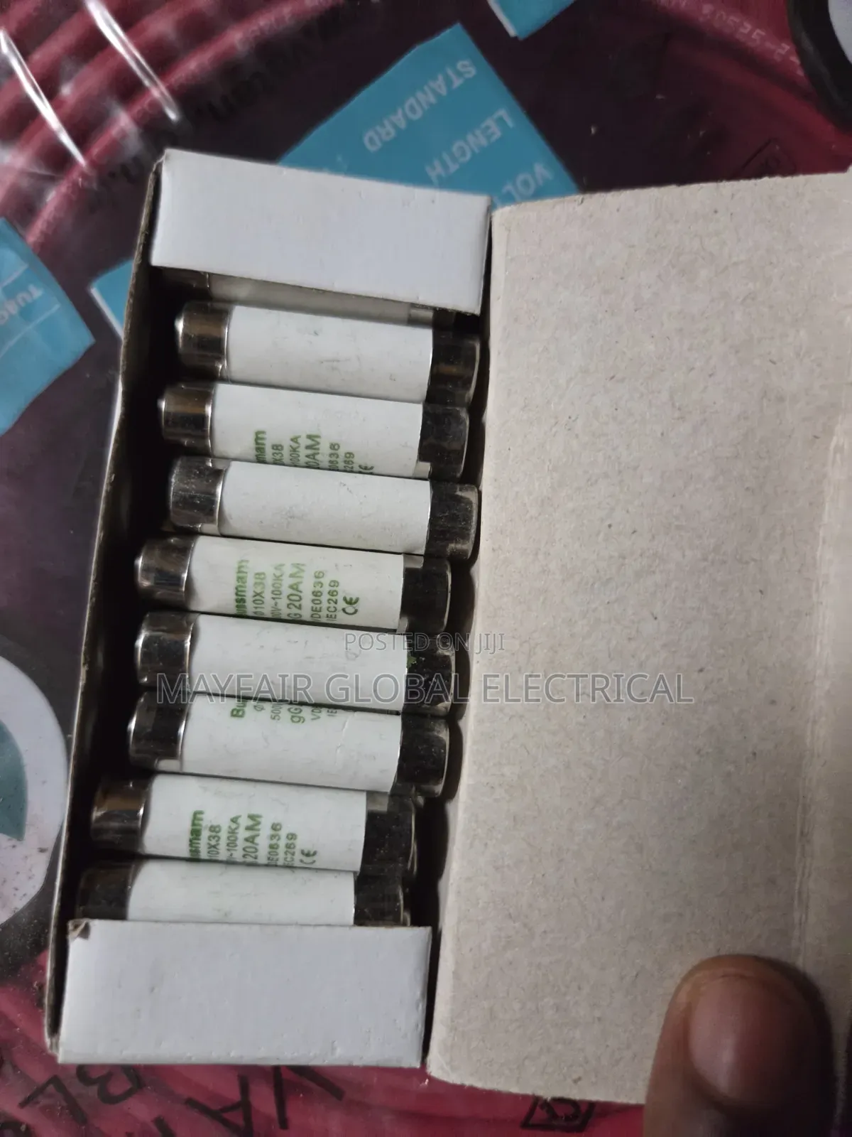 Quality Bussmann 20A Cylindrical Ceramic Cartridge Fuse