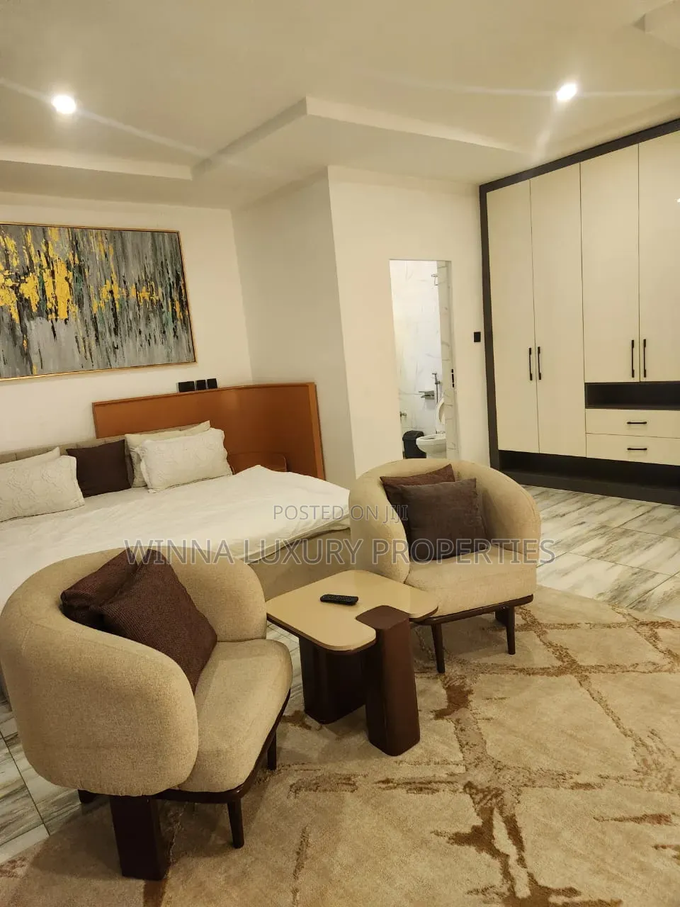 Furnished 3bdrm Apartment in Apo for rent