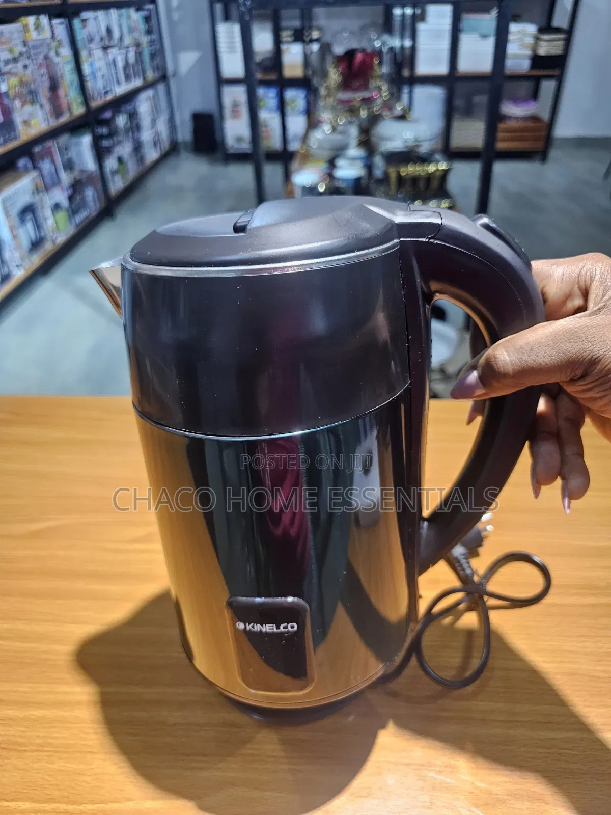 3L Kinelco Electric Kettle - Black