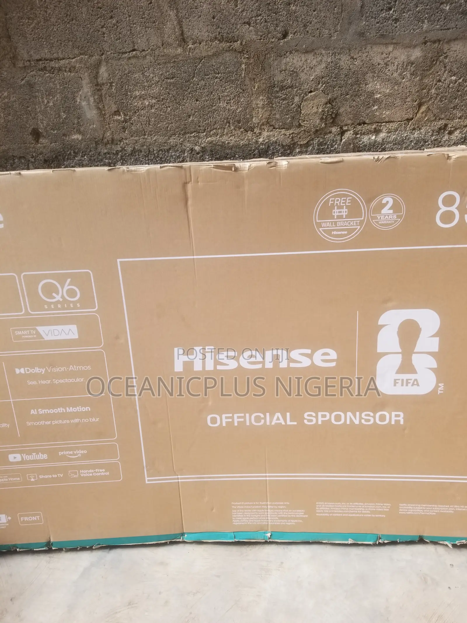 Hisense 85" Q Series Premium QLED TV