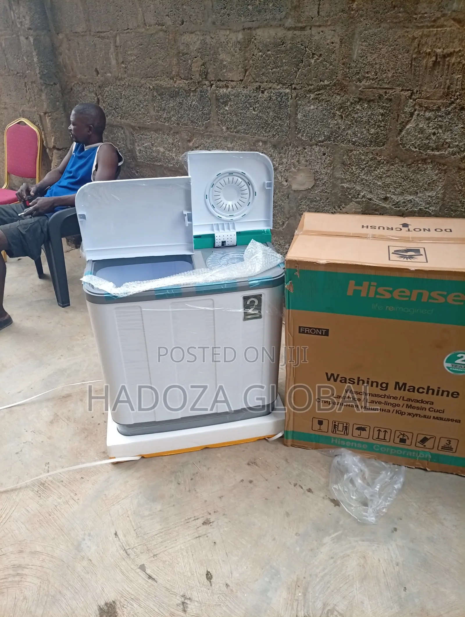 Hisense 7.5kg Washing Machine – Premium Look