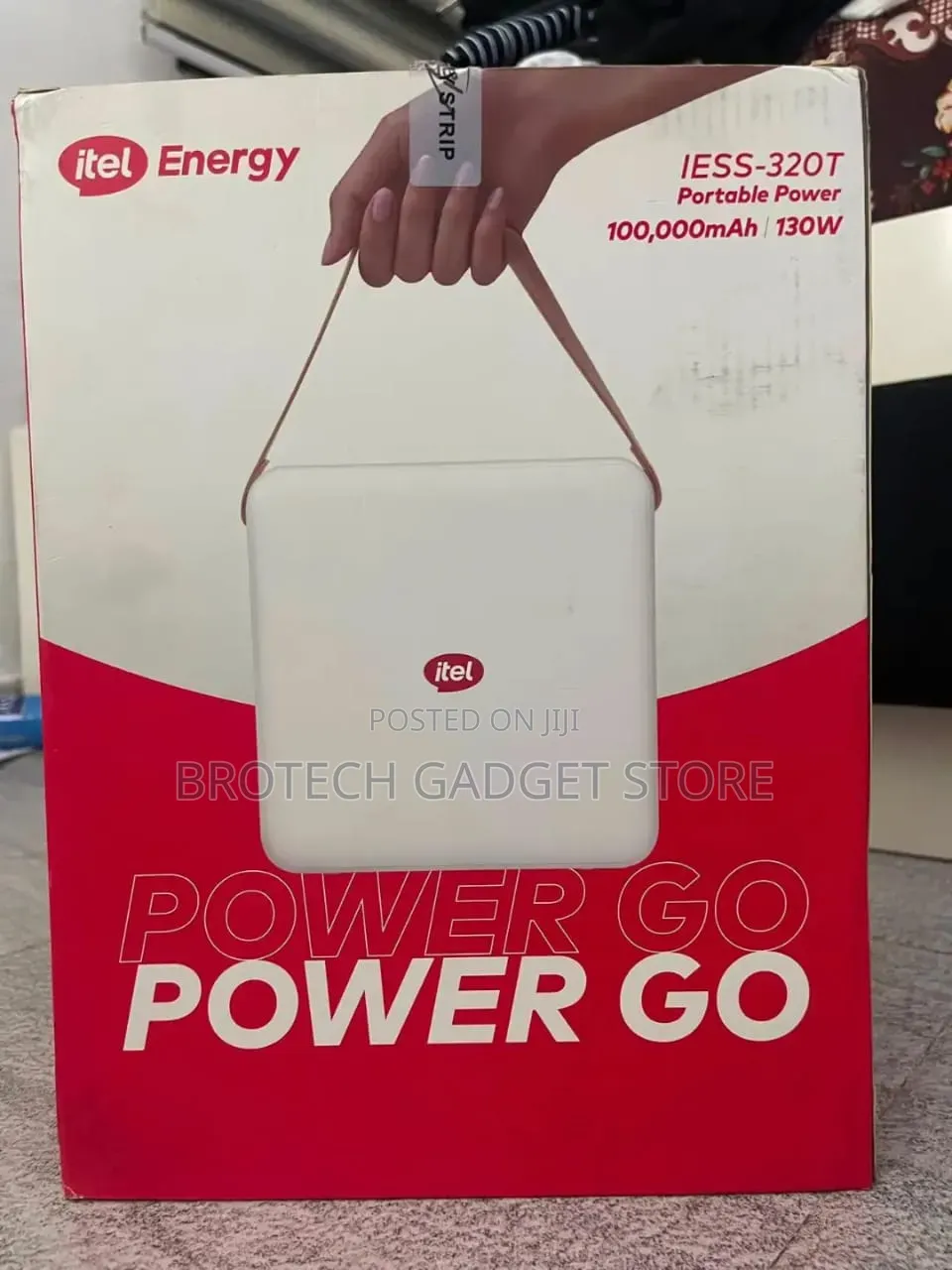 Itel Power Go 100,000mAh (320Wh) Capacity