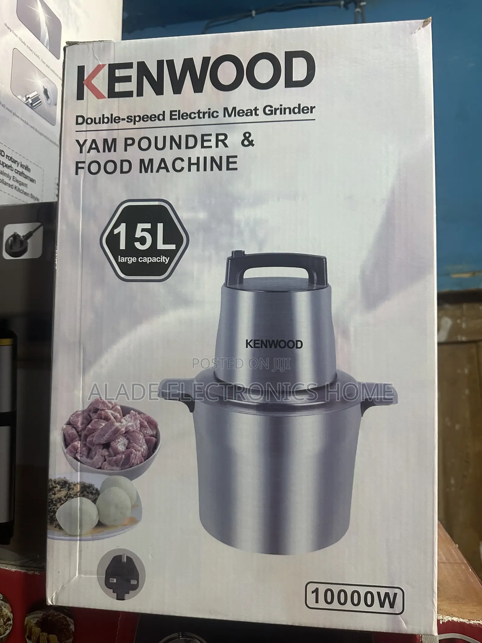 15LTRS” Kenwood Yam Pounder & Food Machine. 5yrs Waranty