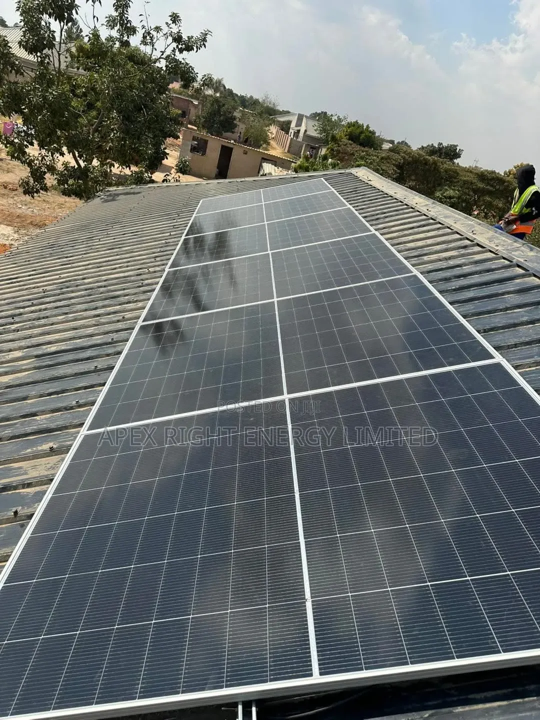 6kva Deye Hybrid Inverter+5kwh Deye Lithium+650w Bi-Fecial Panel X6