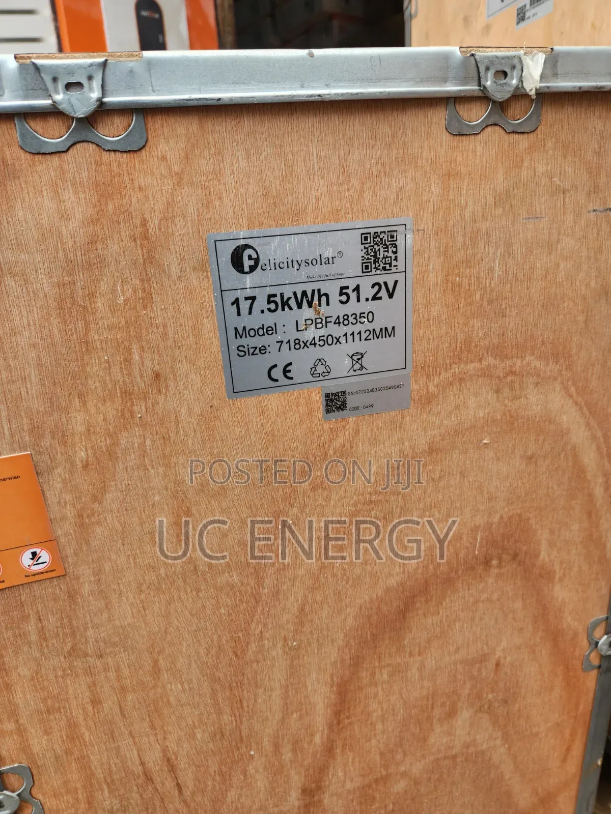 17.5kwh 350ah LPBF 51.2v Felicity Solar Lithium Ion Batteries