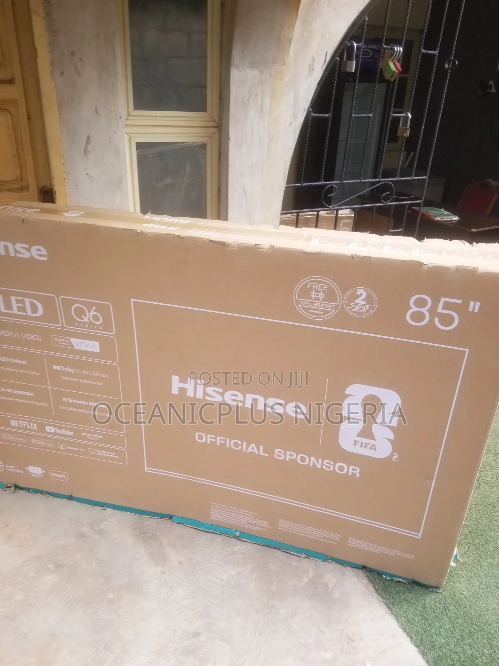 Hisense 85" QLED TV With Smart Features