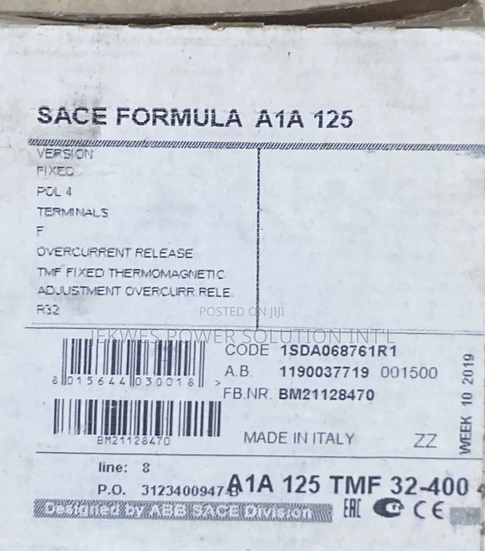 Original 32a Breaker 4pole McCb ABB