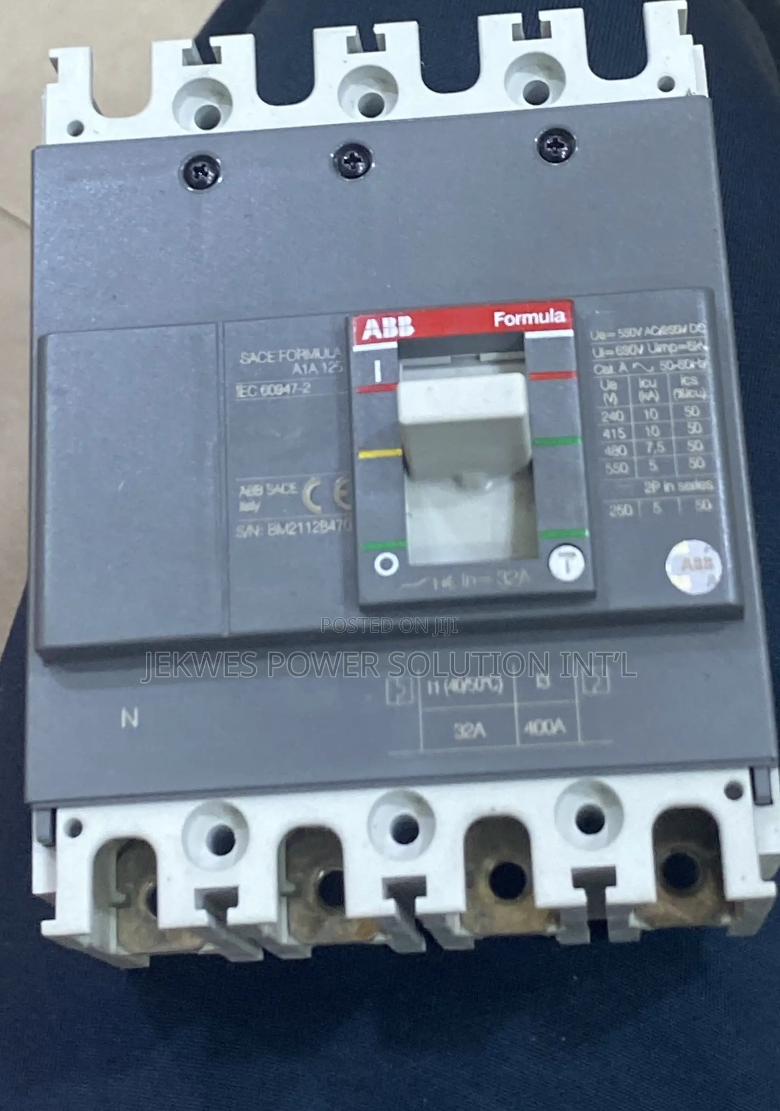 Original 32a Breaker 4pole McCb ABB