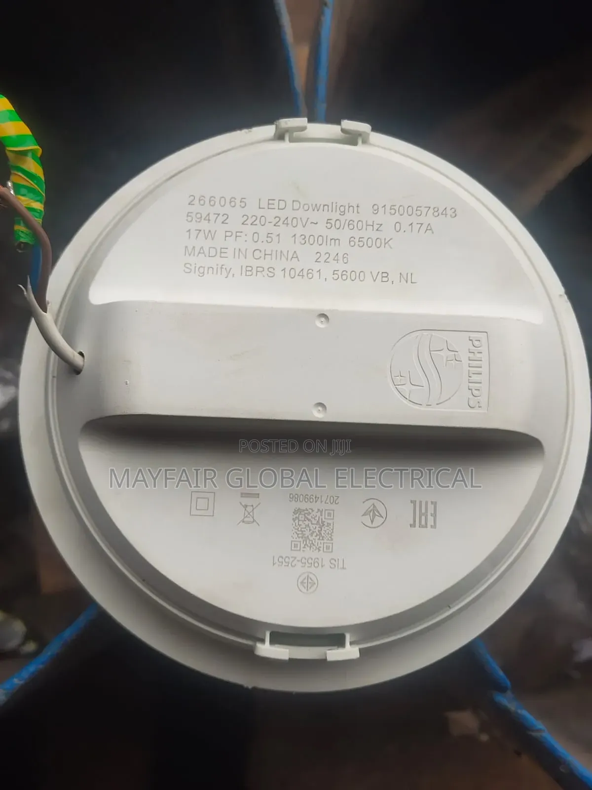 Quality 17W LED Philips Meson Recessed Round Ceiling Downlight