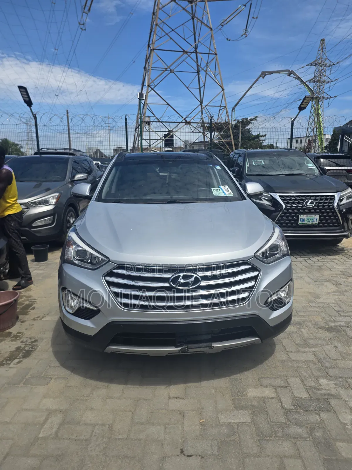 Hyundai Santa Fe 2017 Silver