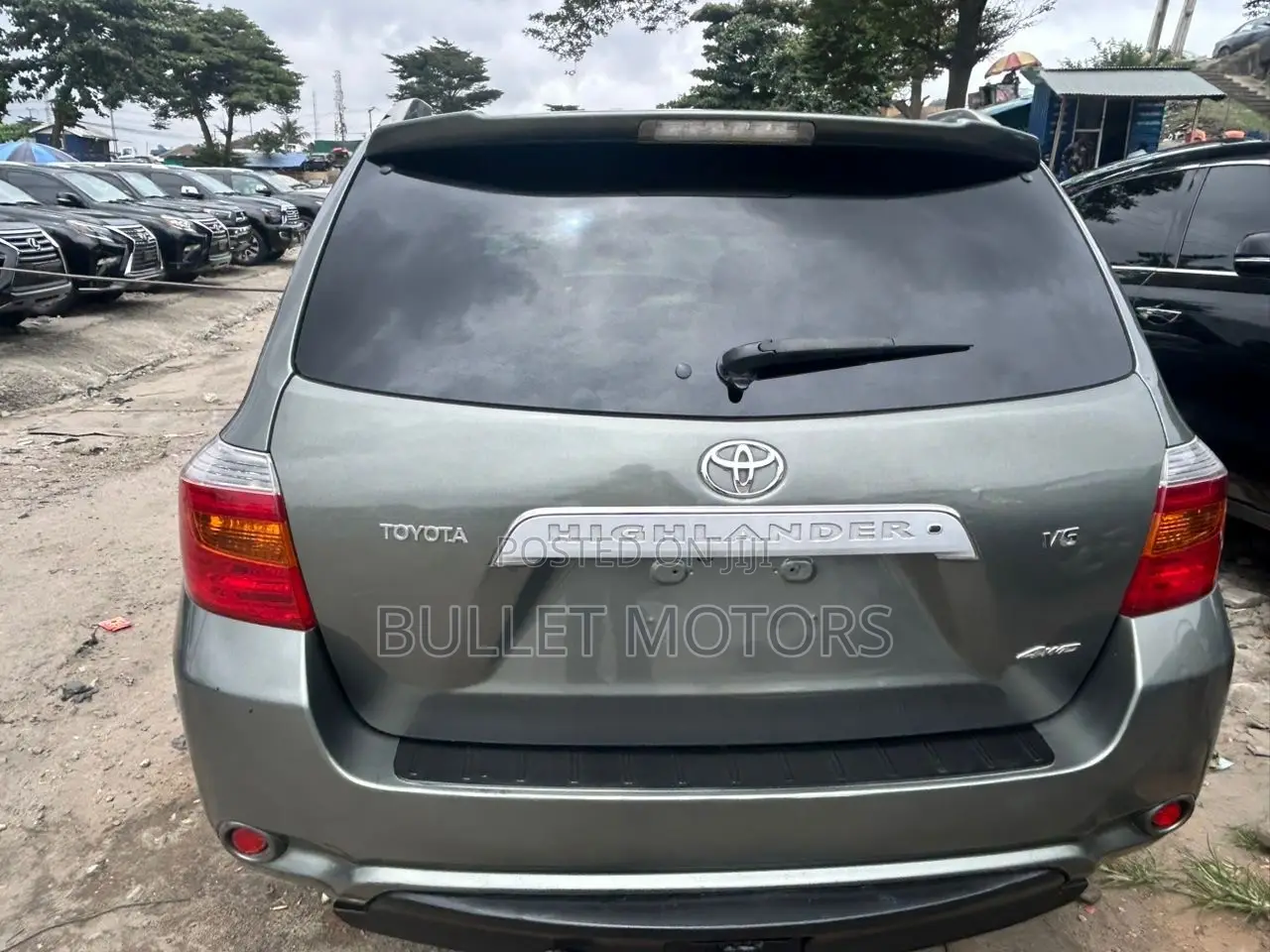 Toyota Highlander V6 2009 Green