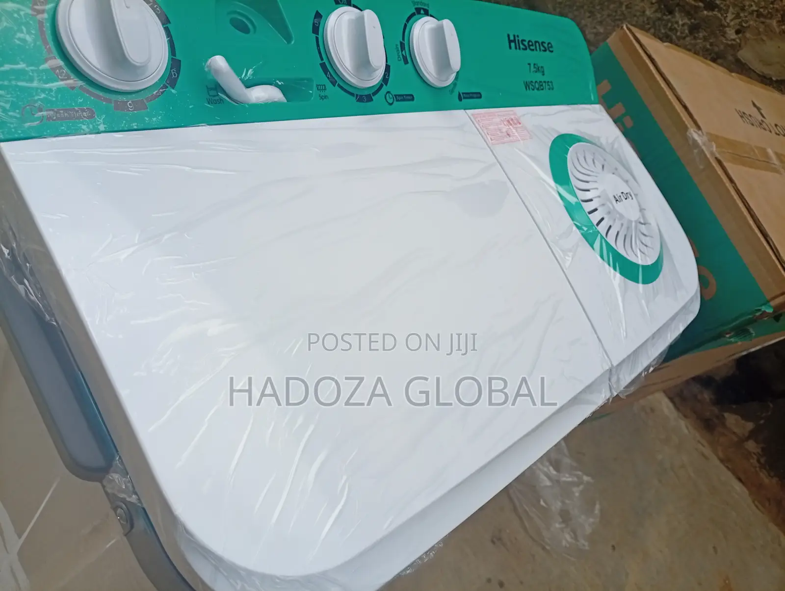 Hisense 7.5kg Washer – Convenient Cleaning for Busy Families