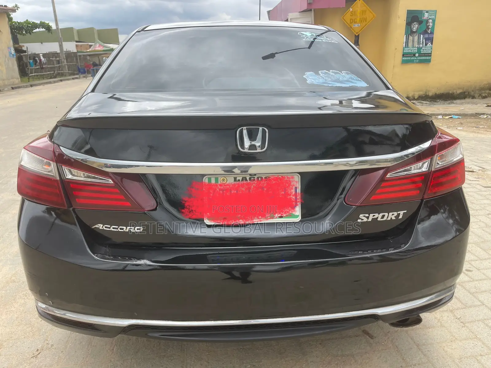 Honda Accord Sport 4dr Sedan (2.4L 4cyl 6M) 2014 Black
