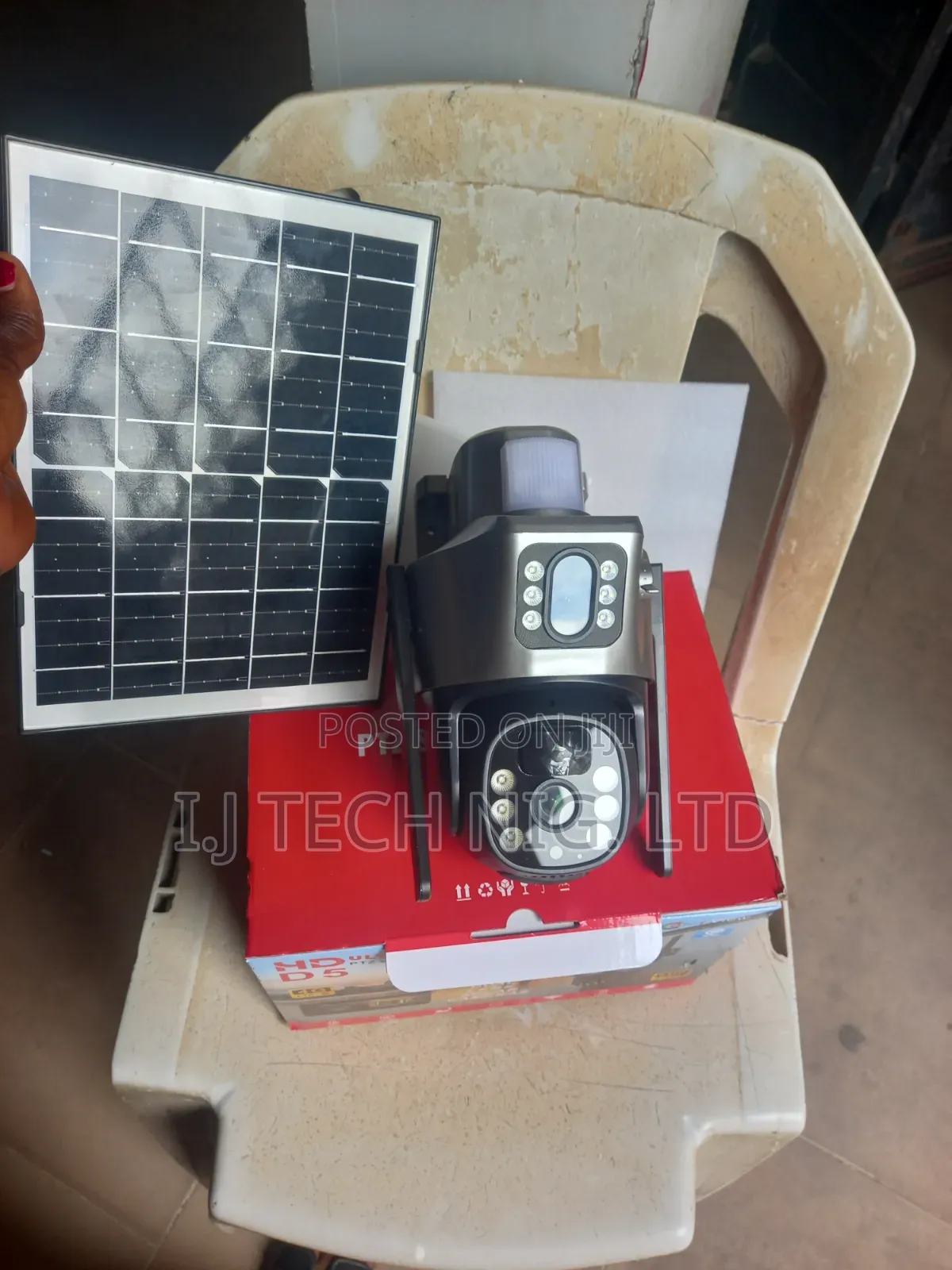 Dual Lens Solar Camera 4g