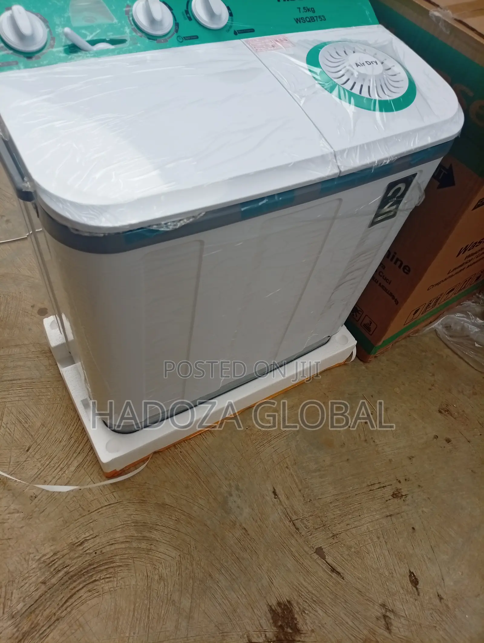 Hisense 7.5kg Automatic Washer – Modern Appliance for Easy Washing