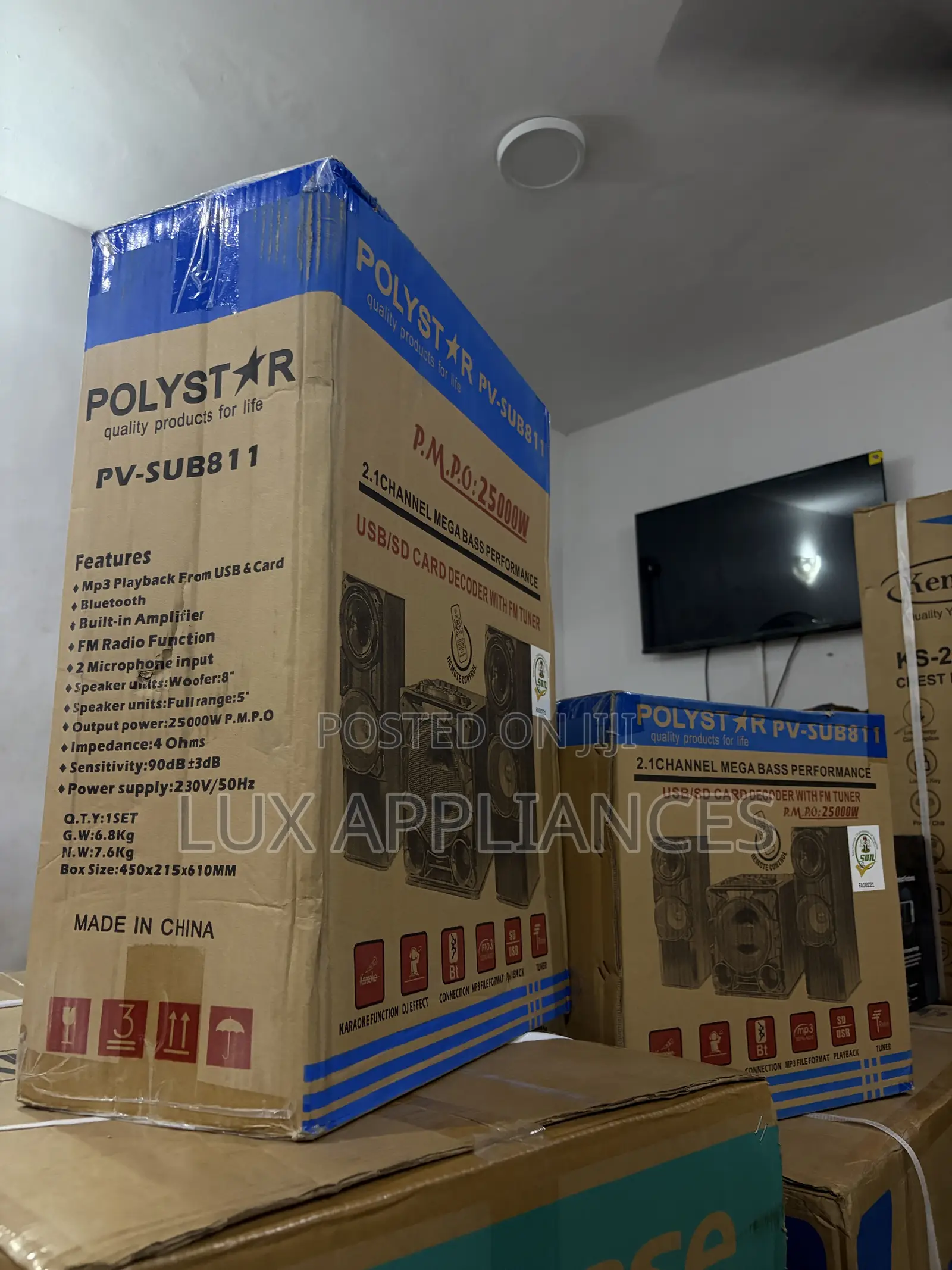 Polystar PV-SUB811 HiFi Mega Bass Home Theater System