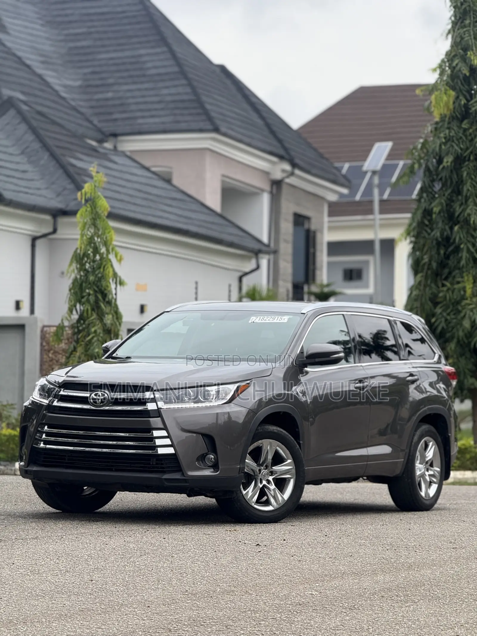 Toyota Highlander Limited 4dr SUV AWD (3.5L 6cyl 6A) 2014 Brown